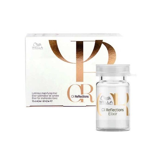 Wella Professionals Elixir for extra shine and softness of hair Oil Reflections (Luminous Magnifying Elixir) 10 x 6 ml 6ml Moterims