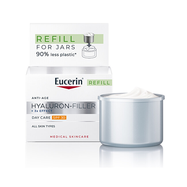 Eucerin Replacement Refill for Day Cream for Mature Skin SPF 30 Hyaluron-Filler+3x Effect (Day Care Refill) 50 ml 50ml Moterims