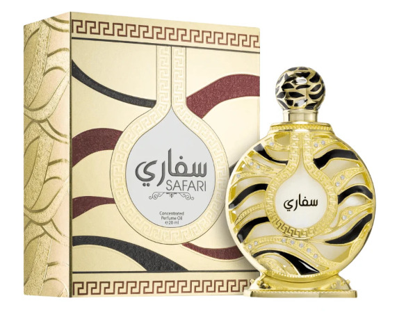 Khadlaj Safari Gold - koncentrovan&yacute; parf&eacute;movan&yacute; olej 20ml kvepalai Unisex
