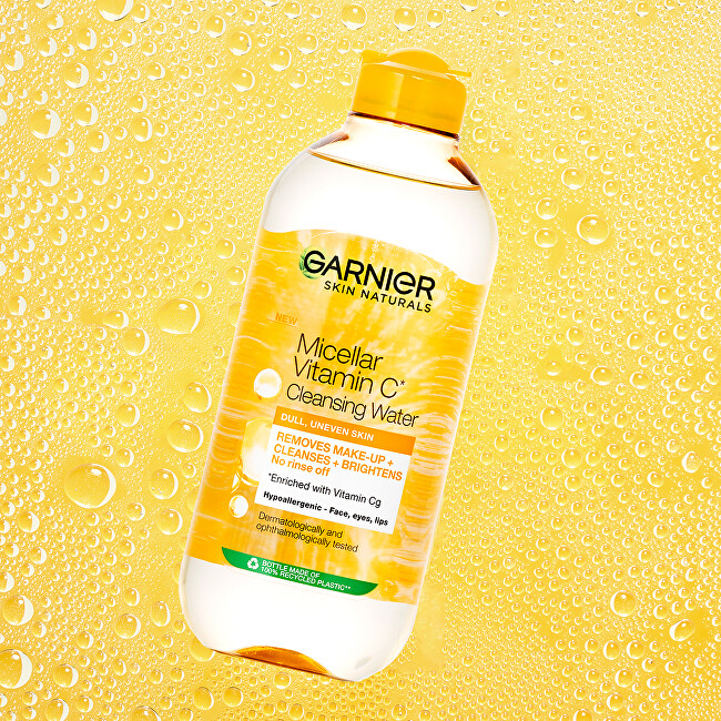 Garnier Brightening micellar water with vitamin C Skin Natura l s (Micellar Water) 400 ml 400ml makiažo valiklis