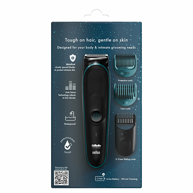Gillette I5 Body & Intimate Trimmer skustuvas