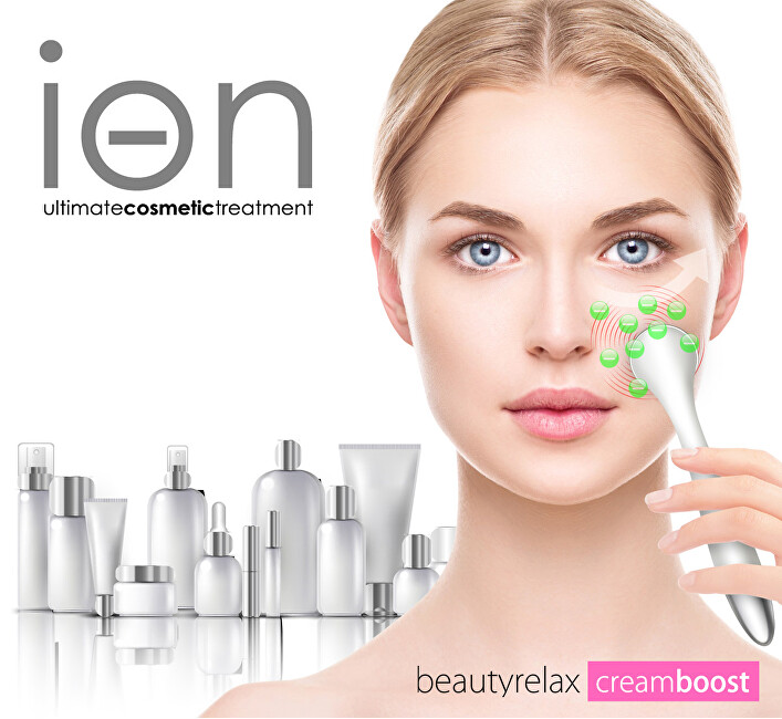 BeautyRelax Creambooster galvanic iron kosmetinis prietaisas