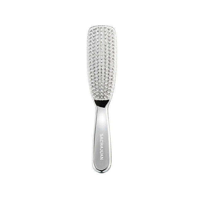 Sachajuan Detangling Brush Silver - Kart&aacute;č na vlasy Plaukų &scaron;ukavimo įrankis Moterims