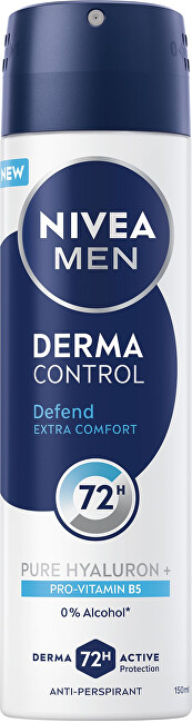 Nivea Antiperspirant spray Men Derma Control Defend (Antiperspirant) 150 ml 150ml Vyrams