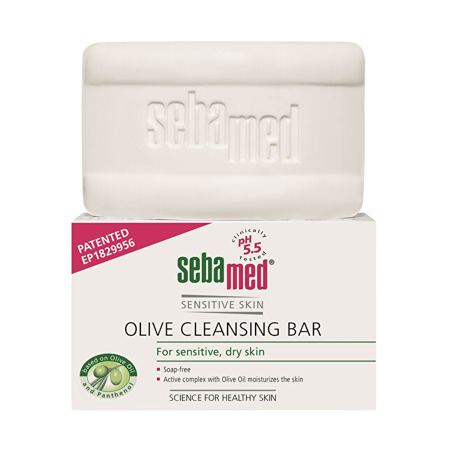 SebaMed Bar soap for sensitive skin Syndet Sensitive Skin (Olive Cleansing Bar) 150 g Unisex