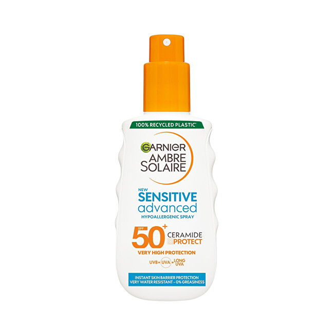 Garnier Sunscreen spray SPF 50 Sensitive Advanced Spray 150 ml 150ml Unisex
