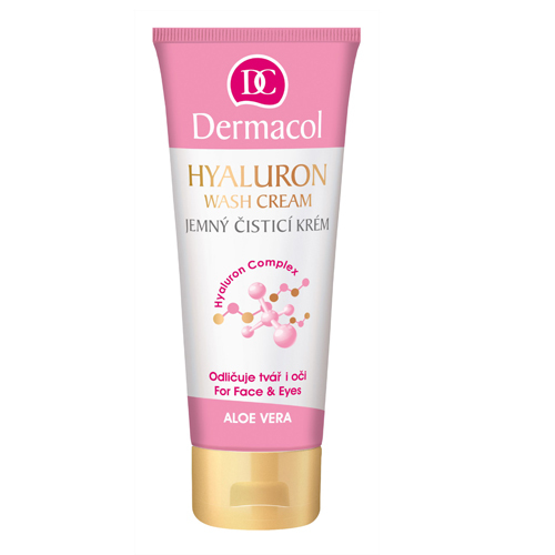 Dermacol Gentle Cleansing Cream 3D Hyalluron Therapy (Wash Cream For Face & Eyes) 100 ml 100ml makiažo valiklis
