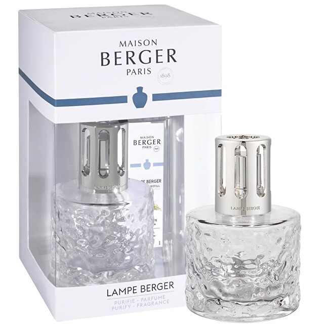 Maison Berger Paris Gift set catalytic lamp Mirage Transparent + Pure White Tea refill Pur&scaron;kiamas Kvapas namams Unisex