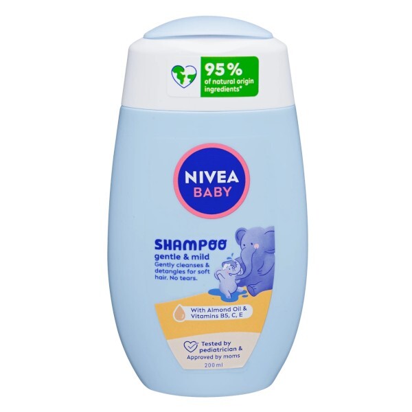 Nivea Gentle shampoo for children Baby (Gentle & Mild Shampoo) 200 ml 200ml Vyrams
