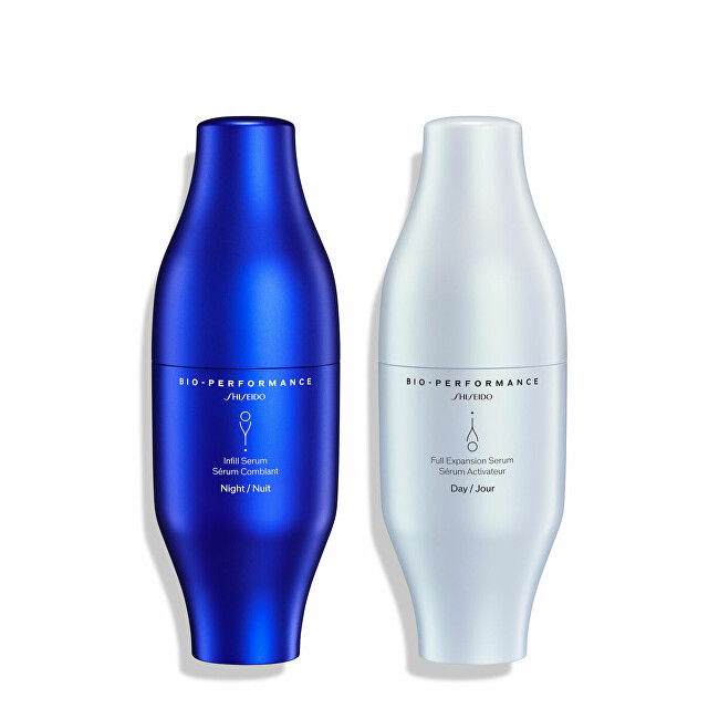 Shiseido Set of rejuvenating skin care Bio- Performance Skin Filler Serum 2 x 30 ml 30ml Moterims
