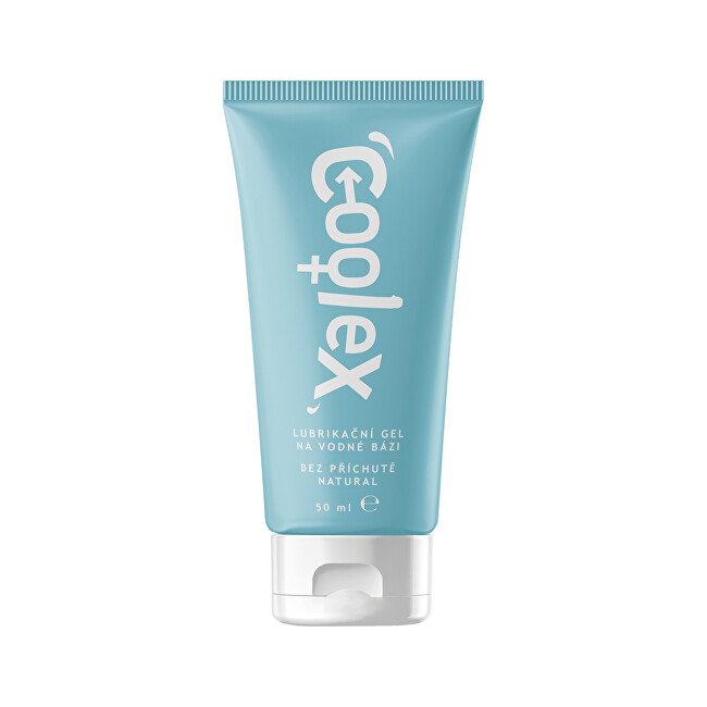 COOLEX Natural unflavored water-based lubricant gel Intymioji higiena Intymios higienos priemonės Unisex