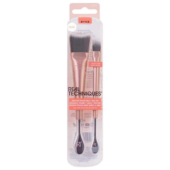 Real Techniques Cosmetic Brush Duo Set teptukas