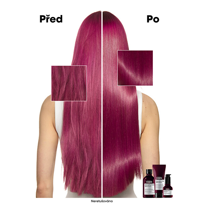 L'Or&eacute;al Professionnel Leave-in serum for colored hair Vitamino Color Spectrum (Professional Glass Shine Serum) 30ml atstatomoji plaukų priežiūros priemonė