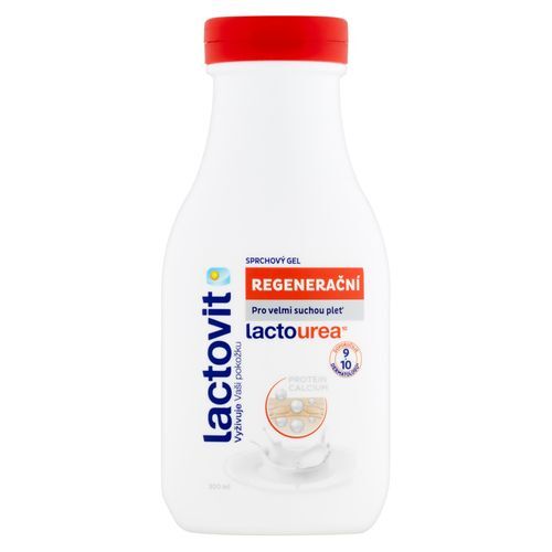 Lactovit Regenerative shower gel with milk proteins Lactourea 500ml Unisex