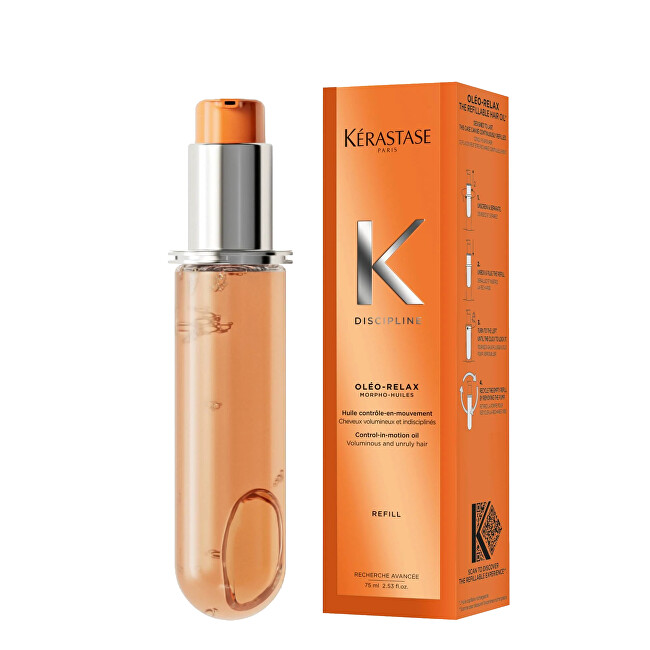 K&eacute;rastase Replacement refill for Discipline hair oil (Control-In-Motion Oil) 75 ml 75ml Moterims