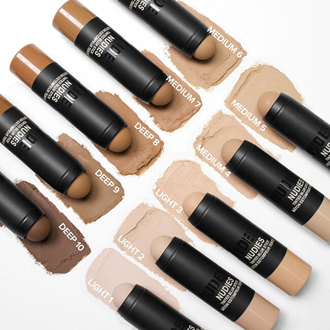 Nudestix Make-up in a Tinted Blur Stick Medium 7 makiažo pagrindas