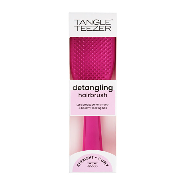 Tangle Teezer Ultimate Detangler Straight & Curly Electric Hair Brush Raspberry plaukų &scaron;epetys