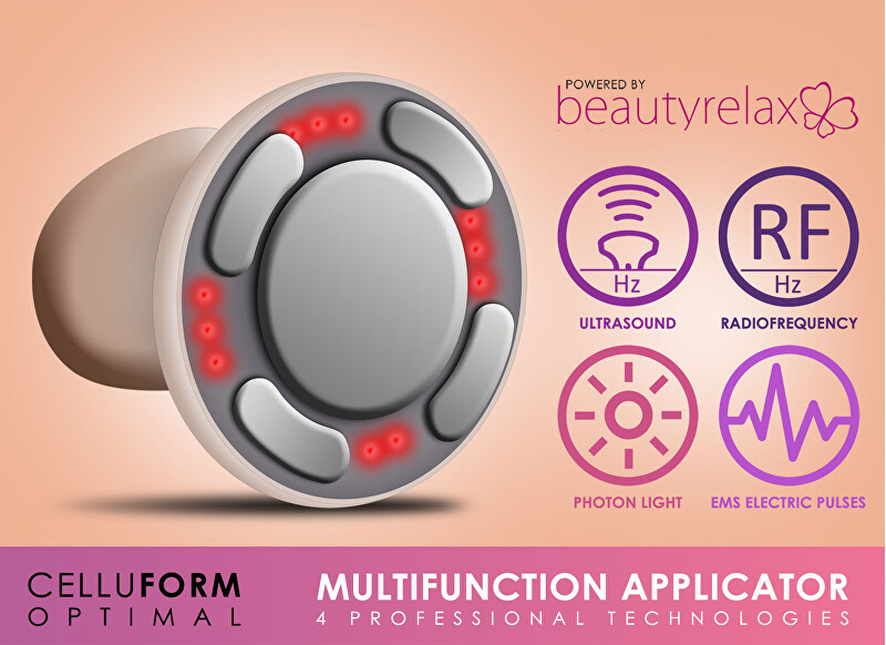 BeautyRelax Beauty Relax Celluform Optimal aesthetic device prietaisas masažui