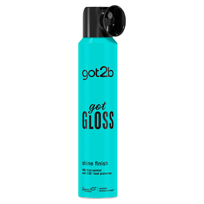 got2b Got Glossed spray Apsauga nuo kar&scaron;čio plaukams Moterims