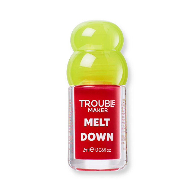 Trouble Maker Melt Down Lip Oil 2 ml Overload Pink Moterims
