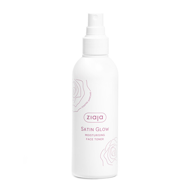 Ziaja Hydrating facial toner in spray Satin Glow Toner 200 ml 200ml makiažo valiklis