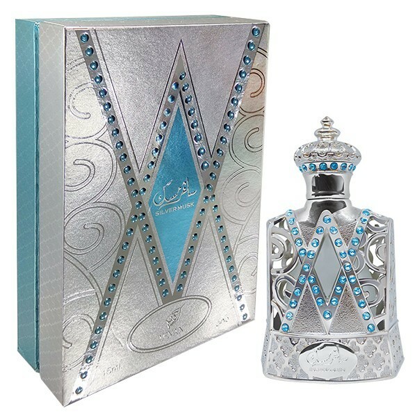 Afnan Afnan Silver Musk - koncentrovaný parfémovaný olej 15ml Unisex