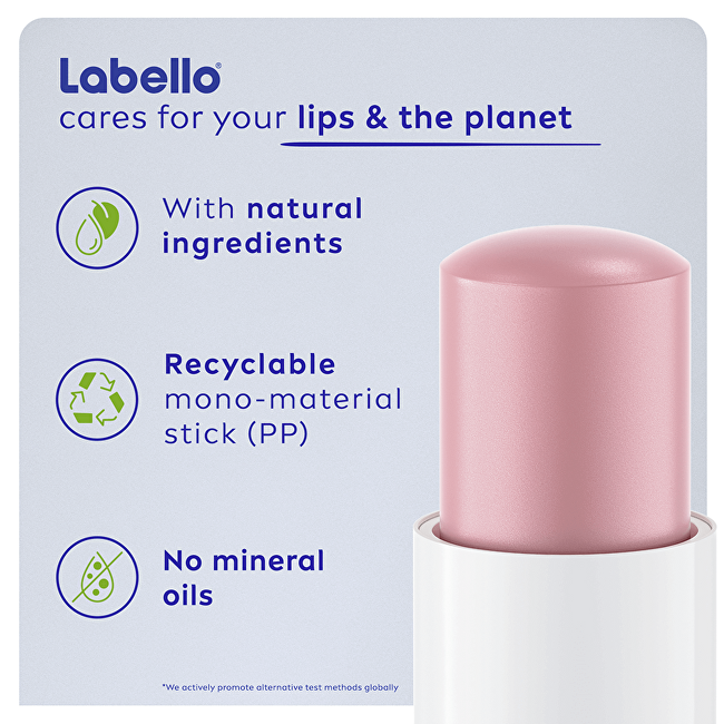 Labello Pearly Shine Caring Lip Balm 4.8 g lūpų balzamas