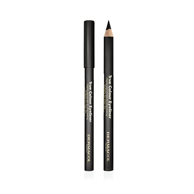 Dermacol Wooden Eyeliner (True Colour Eyeliner) 4 g 3 Grey Moterims