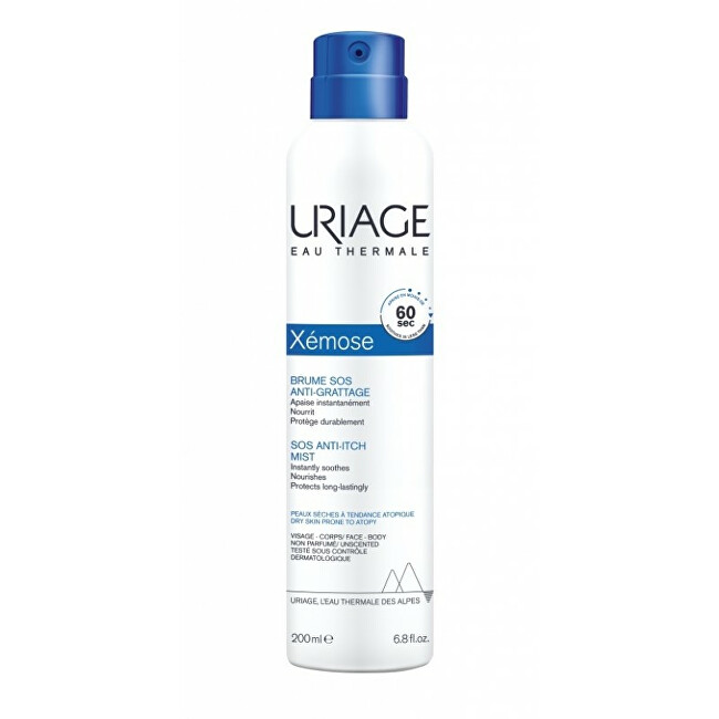 Uriage X&eacute;mose SOS Anti-Itch Mist Kūno vanduo Kūno pur&scaron;kikliai Unisex