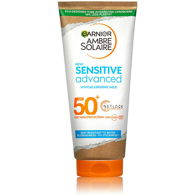 Garnier Protective milk for sensitive skin SPF 50+ Sensitiv e Advanced ( Hypoallergenic Milk) 175 ml 175ml Unisex