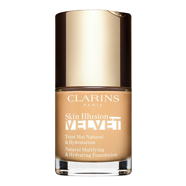 Clarins Skin Illusion Velvet ( Natura l Matifying & Hydrating Foundation) 30 ml 112.3N Moterims