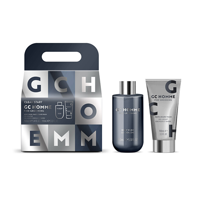 Grace Cole Black Pepper & Mandarin Body Care Gift Set 2 pcs Vonios ir du&scaron;o priemonė Vyrams