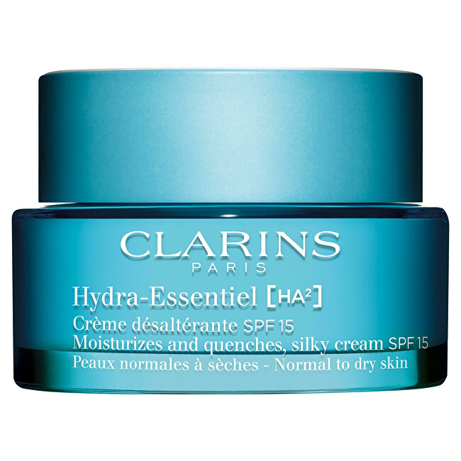 Clarins Hydra-Essentiel [HA2] Silky Cream SPF15 Dieninis kremas Dieninis veido kremas Moterims