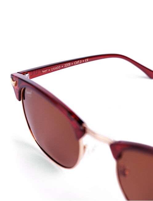 Vuch Polarizačn&iacute; slunečn&iacute; br&yacute;le Brigida Metal Brown akiniai nuo saulės