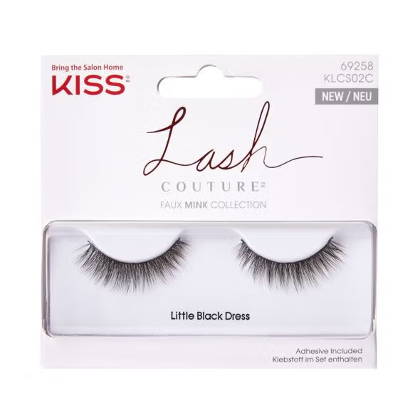 Kiss Luxury false eyelashes Lash Couture Little Black Dress Moterims