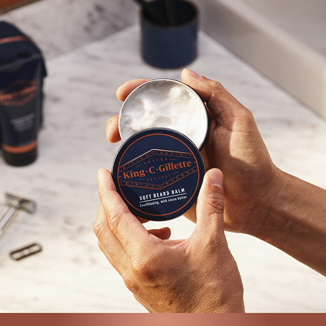 Gillette King softening balm (Soft Beard Balm) 100 ml 100ml Vyrams
