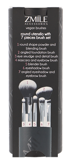ZMILE COSMETICS Cosmetic Brush Set teptukas