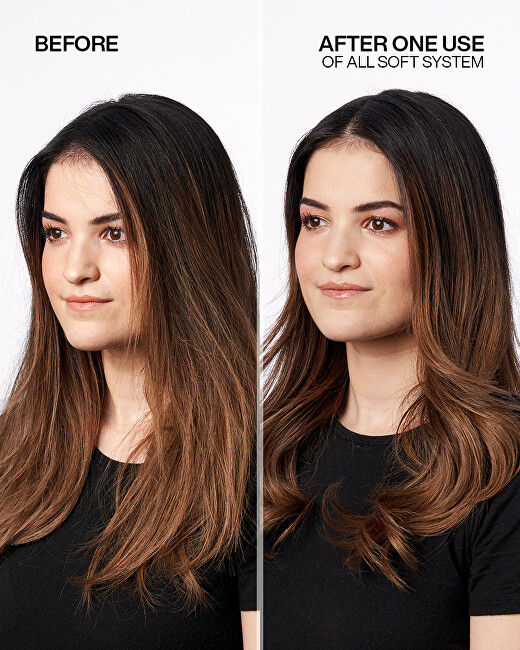 Redken All Soft Heavy Cream (Super Treatment) Softening Mask For Dry And Brittle Hair 250ml atstatomoji plaukų priežiūros priemonė