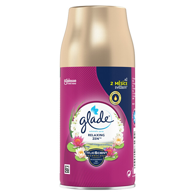 Glade Relaxing Zen Automatic Spray Air Freshener Refill 269 ml 269ml namų kvapas Glade Relaxing Zen Automatic Spray Air Freshener Refill 269 ml 269ml namų kvapas