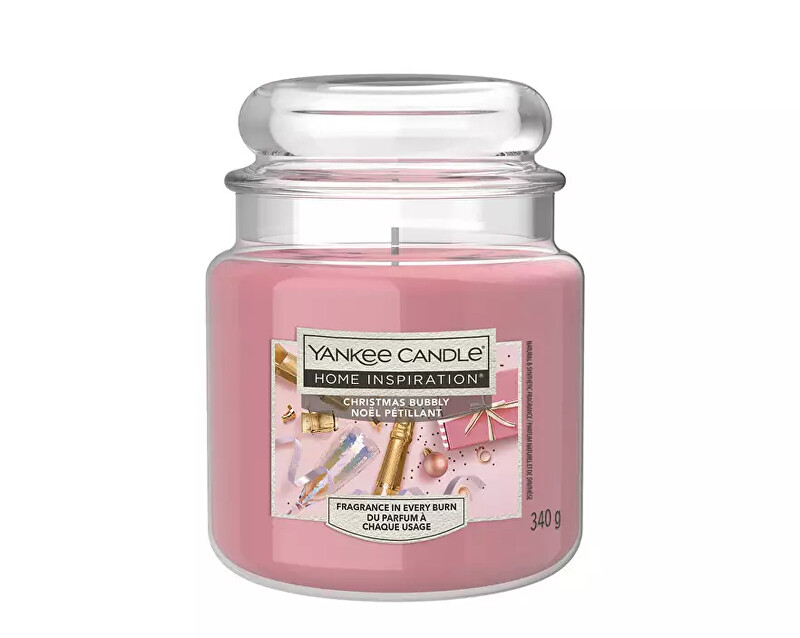 Yankee Candle Home Inspiration Christmas Bubbly Scented Candle 340 g kvepianti žvakė