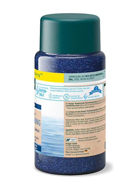 Kneipp Deep Relaxation Bath Salt (Mineral Bath Salt) 600g Unisex