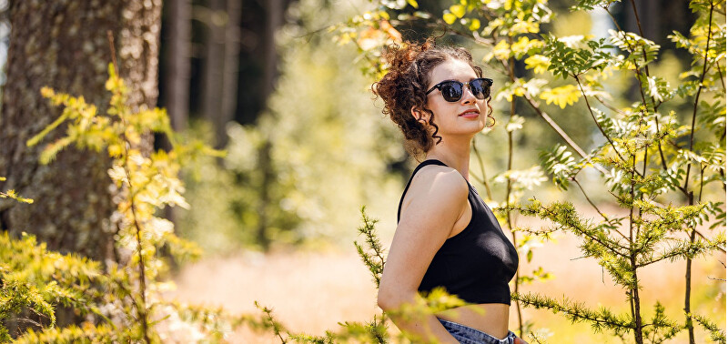 Vuch Polarizačn&iacute; slunečn&iacute; br&yacute;le Brigida Metal Black akiniai nuo saulės