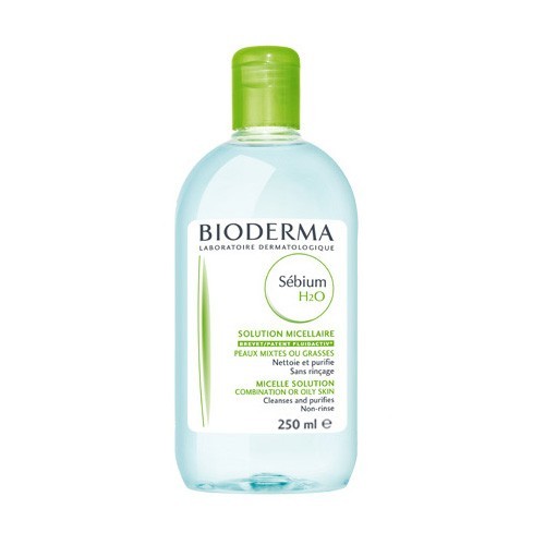 BIODERMA Cleansing water for oily skin Sébium H2O (Solution Micellaire) 500ml vietinės priežiūros priemonė