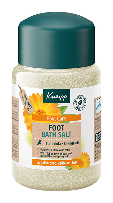 Kneipp Bath salt on your feet 500 g Moterims