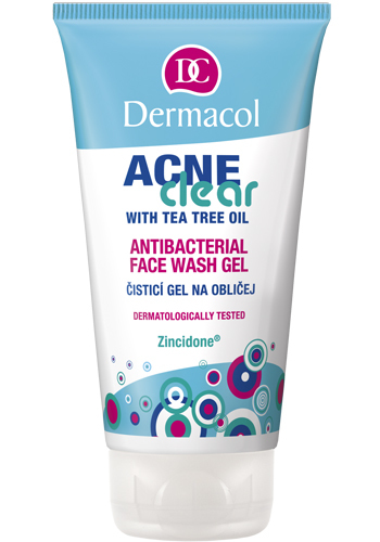 Dermacol Facial Wash Gel Acneclear (Face Wash Gel) 150 ml 150ml vietinės priežiūros priemonė
