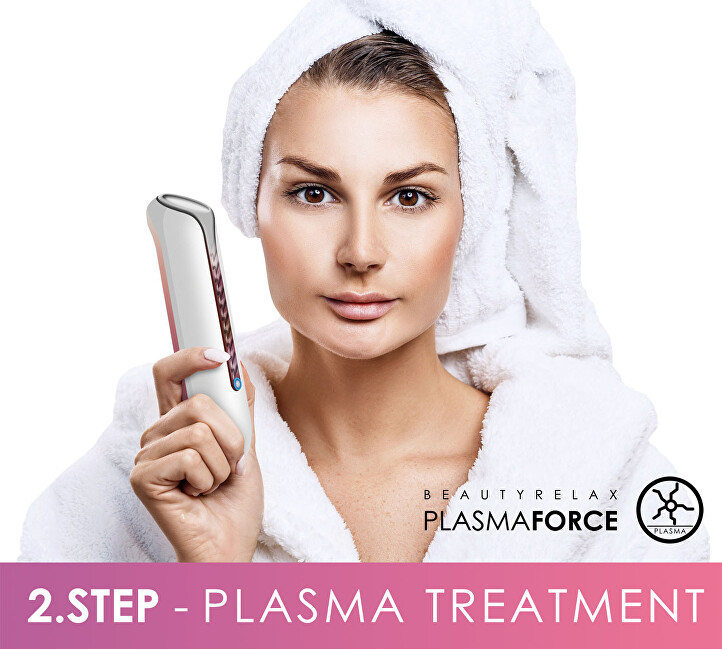 BeautyRelax PlasmaForce cosmetic device for mature skin vietinės priežiūros priemonė