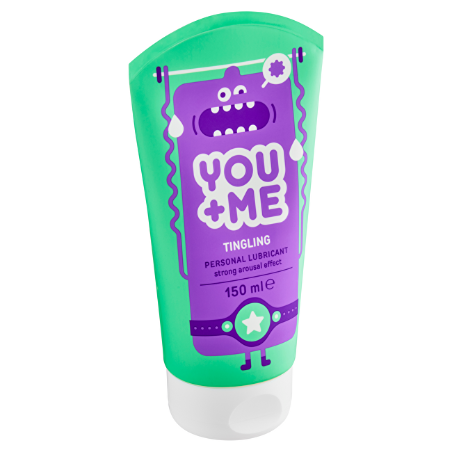 YOU+ME Tingling Lubricating Gel 150 ml 150ml intymios higienos priežiūra