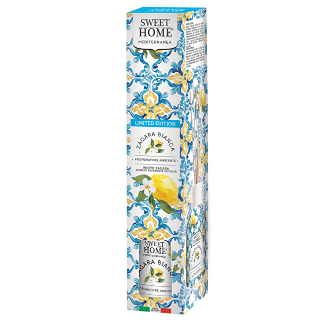 Sweet Home Collection Aroma diffuser White Zagara 100 ml 100ml Kvapas namams su lazdelėmis