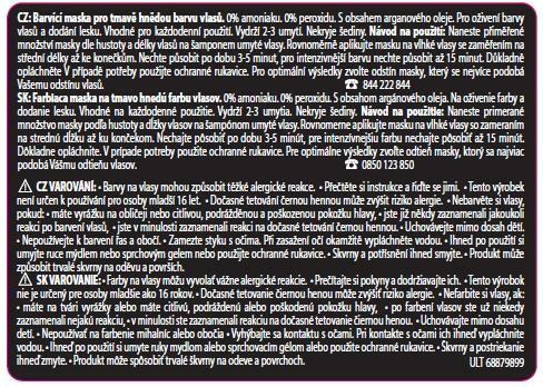 TRESemm&eacute; Toning hair mask Dark Brown (Colouring Mask) 200 ml 200ml atstatomoji plaukų priežiūros priemonė