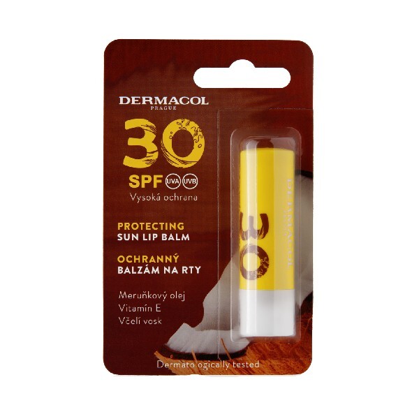 Dermacol Protective lip balm SPF 30 (Sun Lip Balm) 4.8 g Moterims